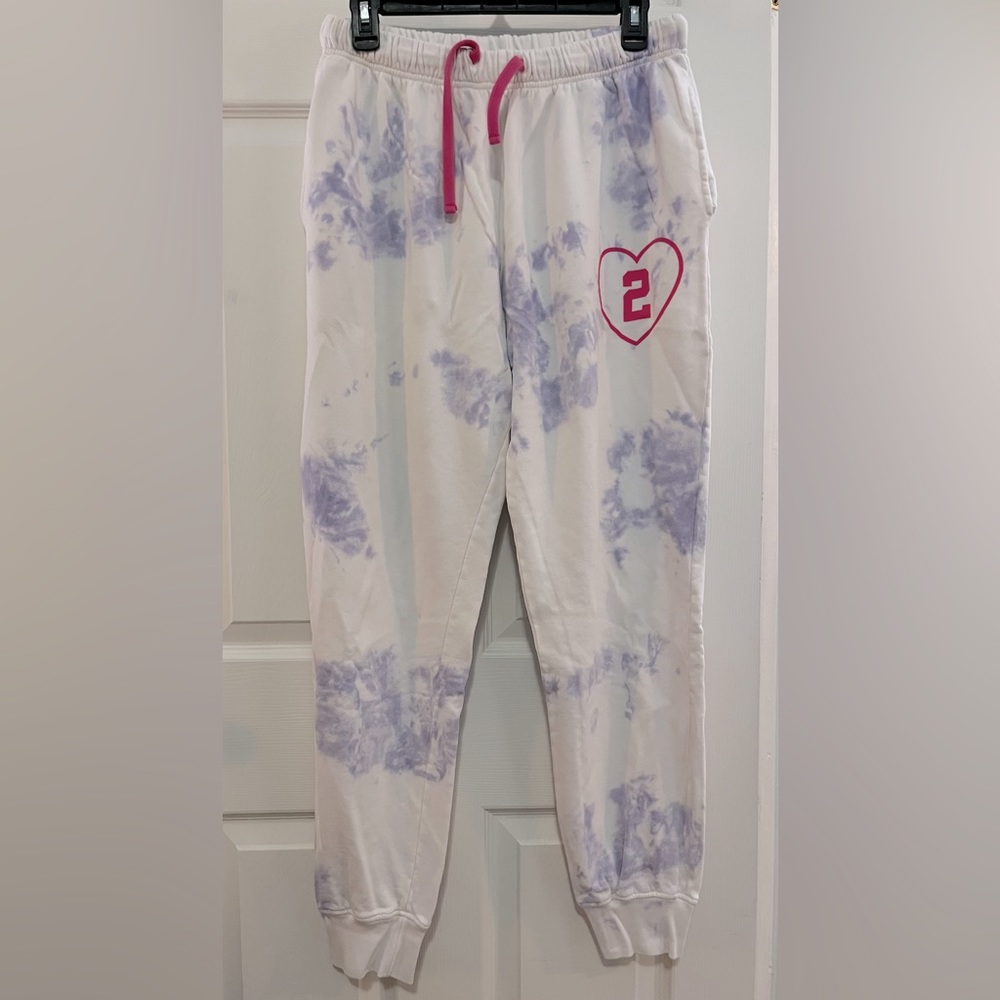 Dannijo Mambacita Purple Tie Dye Sweatpants